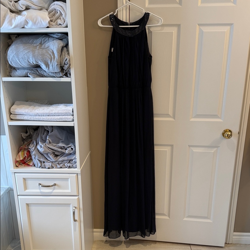 Dessy Collection Navy Blue Bridesmaid Dress